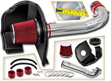 Cold Air Intake Kit Heat Shield Red For 14-20 Chevrolet Gmc Cadillac 5.3l 6.2l