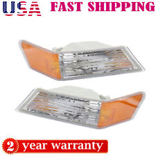 For 07-17 Jeep Patriot Parking Light Turn Signal Directional Lamp Front Pair Set