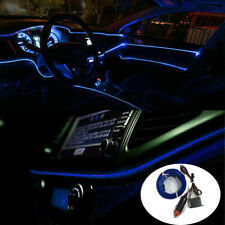 Blue Auto Car Interior Atmosphere Wire Strip Light Led Decor Lamp Accessories