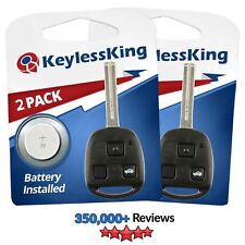 2 Replacement For 2001 2002 2003 2004 2005 Lexus Is300 Key Keyless Entry Remote