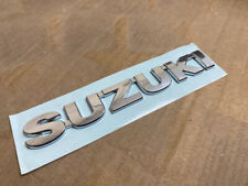 Usa Shipper - Suzuki Samurai Chrome Plastic Stick-on Tailgate Emblem