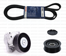 Serpentine Drive Belt Kit With Tensioner Idler Pulley For Mercedes Benz