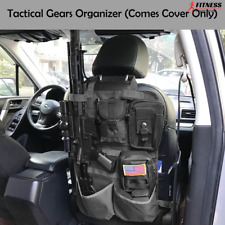 Tactical Seat Back Organizer With Panel Truck Gun Rack Tactical Seat Covers