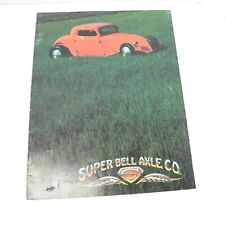 Vintage 1981 Super Bell Axle Company Racing Parts Catalog Jobber Price List