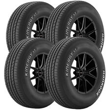 Qty 4 24560r15 Hankook Kinergy St H735 101t Sl White Letter Tires