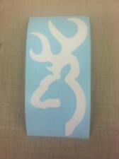 Instock 2 Browning Buckmark White Decal 5 Hunting Truckcar Window Sticker Bow