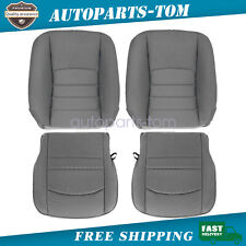 For 2013-2018 Dodge Ram 1500 2500 3500 4500 Front Leather Seat Cover Diesel Gray