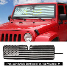 Windshield Sunshade Sun Shade Heat Shield Sun Visor For Jeep Wrangler Tj Jk Jku