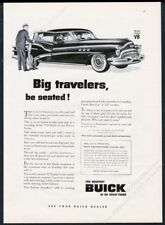 1953 Buick Super Riviera Sedan Car Bw Illustrated Vintage Print Ad