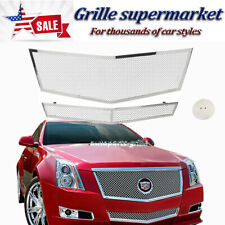 For Cadillac 2008-2013 Cts Stainless Steel Mesh Grille Insert Combo 2012 2011