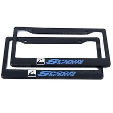 X2 Jdm Universal Spoon Plastic Racing License Plate Frame Tag Cover Holder