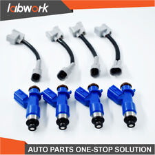 Labwork 4x 410cc Fuel Injectors Wplug Play Adapters For Honda Acura Rdx