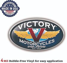 Victory Motorcycles Logo Vinyl Decal Sticker Car Truck Bumper 4mil Bubble Free