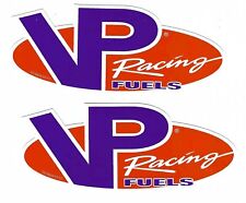 Vp Fuels Racing Decals Stickers Vinyl 6 Inch Body Blue Car Truck Window Set Of 2