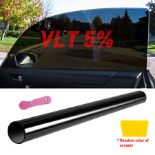 Vlt 5 20 X 120 10ft Office Car Home Glass Uncut Window Tint Roll Film
