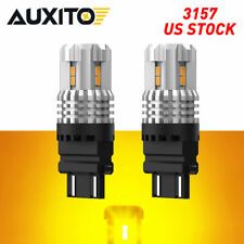 Auxito Led Turn Signal Blinker Light 3157 3156 Amber Yellow Bright Drl Bulb 3457