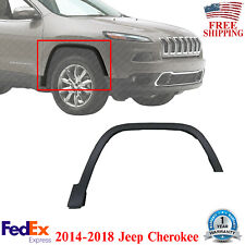 Front Right Passenger Side Fender Flare Textured For 2014-2018 Jeep Cherokee