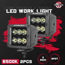 Offroadtown-3 120w Cree Led Pods Driving Lights Spot Reverse For Truck Pickup
