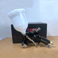 Devilbiss Gti Pro Lite Gravity Spray Paint Gun 1.3 Mm 600 Ml Cup Black Color