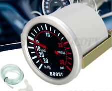 Digital Pointer Led Car Turbo Boost Meter Pressure Gauge Smoke Lens 12v 2 52mm