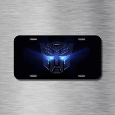 Transformers Vehicle License Plate Front Auto Tag New Autobots Decepticons