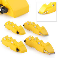 Universal Car Disc Brake Caliper Covers Kit Wheels Front Rear Accessories Yellow