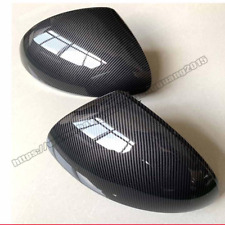 For Volkswagen Tiguan 2010-16 Abs Carbon Fiber Rear View Side Mirror Cover Trim