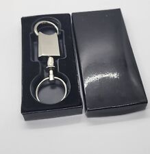 Genuine Mercedes-benz Key Ring Fob Double Ring Brand New Free Shipping