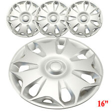 For Ford Transit Connect Cargo Van 2014-2023 4pcs16 Full Wheel Hub Caps Silver