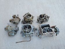 Vintage Carburetors Lot Of 5 Zenithstrombergmarvel Scheblerfomoco Holley