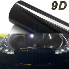 Ultra Gloss 9d Pet Liner Black Carbon Fiber Vinyl Wrap Air Release Bubble Free
