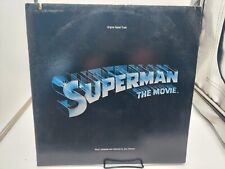 Superman The Movie Soundtrack 2lp Record 1978 Warner Bros Ultrasonic Clean Ex