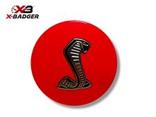 Mustang - Cobra Gt350 Gt500 Style Steering Wheel Badge Emblem - Red