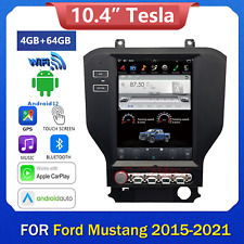 464g 10.4 Car Radio Stereotesla Screen Gps Navi For Ford Mustang 2013-2020