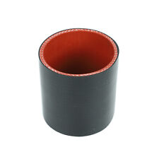 3 3-ply Straight Turbointakeintercooler Piping Silicone Coupler Hose Black