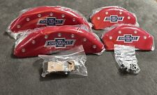 2015-2020 Chevrolet Colorado Front Rear Red Mgp Brake Disc Caliper Covers