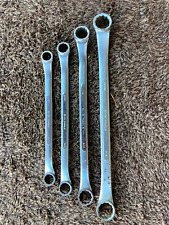 Vintage S-k Sk Tools Double Box End Offset 4pc Wrench Set 12 - 78 Fast Ship
