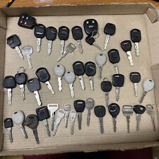 Keys And Key Fob Lot Of 40 Miscellaneous Used