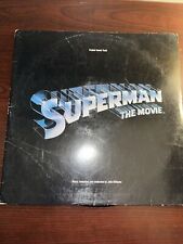 Superman The Movie Ost John Williams Warner Bros 2xlp Fair W Merch Insert H