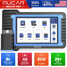 Mucar Vo7 All System Car Diagnostic Tool Obd2 Bidirectional Scanner Key Coding
