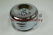 Chrome 4 58 Louvered Air Cleaner 1 Or 2 Bbl Chevy Ford Mopar Intake 1bbl Sbc