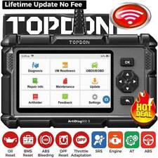 Topdon Ad500s Car Diagnostic Tool Obd2 Scanner Abs Srs Sas Bms Dpf Scan Tool Us
