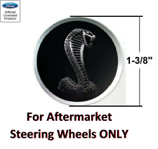 Shelby Cobra Tiffany Snake Steering Wheel Horn Button Insert Decal - 1 38