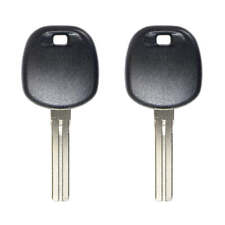 Uncut Transponder Key Replacement For Toyota Scion 4d74 H Chip Toy48h 2 Pack