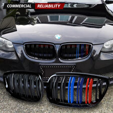 Gloss Black Front Kidney Grill M-color For Bmw E92 E93 M3 328i 335i Coupe 07-10