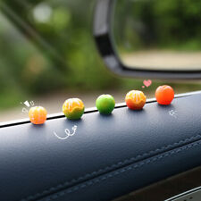 5pcs Cute Oranges Car Rearview Mirror Accessories For Cute Car Ornament Gifts