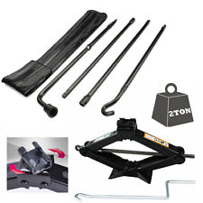 Tools Set Fit Ford F-150 2002-2014 Spare Tire Lug Wrench And 2 Ton Scissor Jack