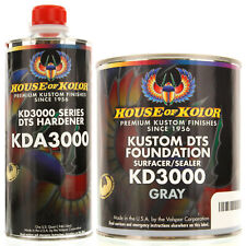 House Of Kolor Gallon Kit Gray Color Kd3000 Dts Surfacer Sealer W Hardener