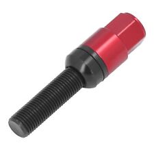 Red M14x1.5 Lug Bolts Cone Seat 45mm Shank 17mm Hex Wheel Accessories For Car