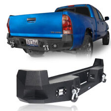 Toyota Tacoma 2005-2015 Off-road Rear Bumper Guard With 2x Led Lights D-rings